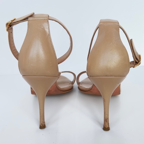 MANOLO BLAHNIK Chaos Leather Ankle Strap Sandals - Picture 5 of 10